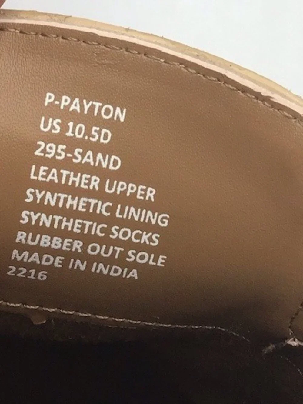 Steve Madden Men's Traviss Crush Back Penny Loafers, Desert, Size 10.5 D